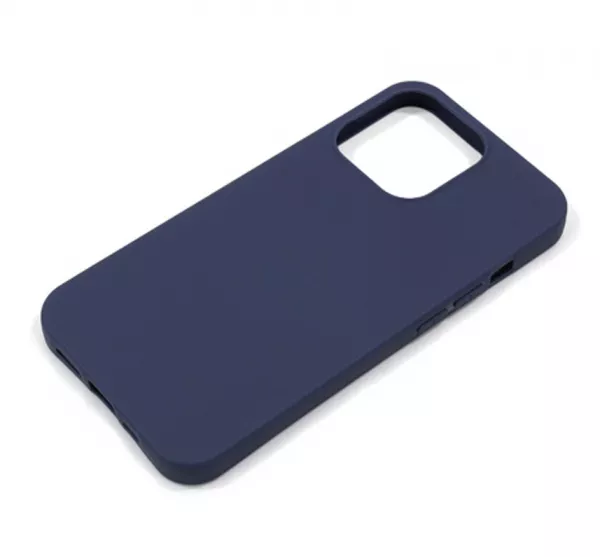 Husa de protectie Loomax, iPhone 13 Pro, silicon subtire, albastra