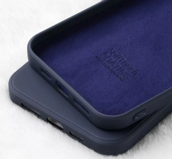Husa de protectie Loomax, iPhone 13 Pro, silicon subtire, albastra