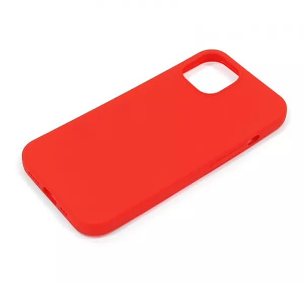 Husa de protectie Loomax, iPhone 13 Pro Max, silicon subtire, rosie