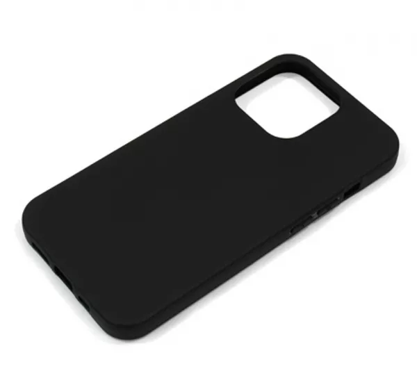 Husa de protectie Loomax, iPhone 13 Pro,  silicon subtire, neagra