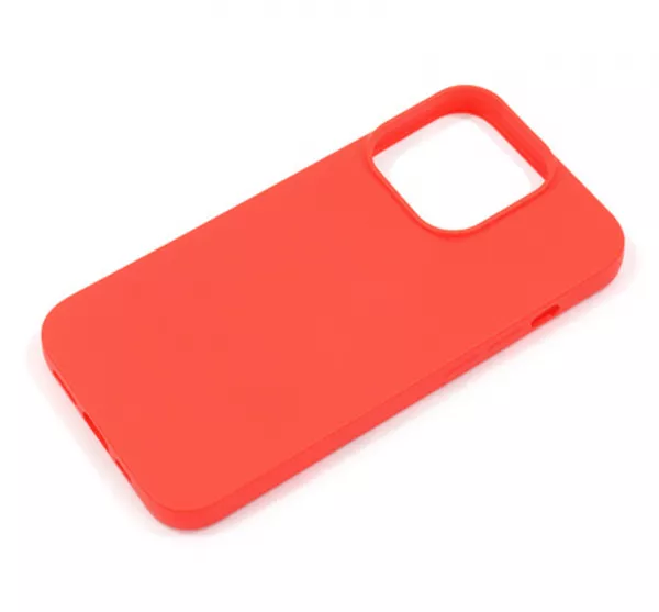Husa de protectie Loomax, iPhone 13 Pro, silicon subtire, rosie