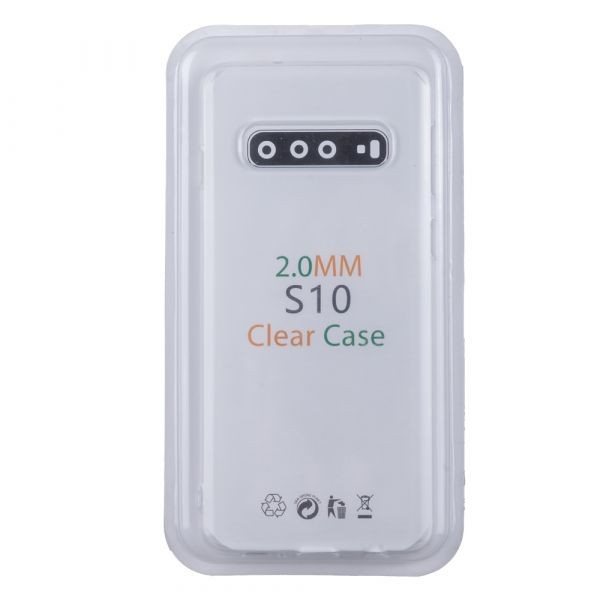 Husa Loomax de protectie pentru Samsung S10, silicon subtire, 2 mm, transparent
