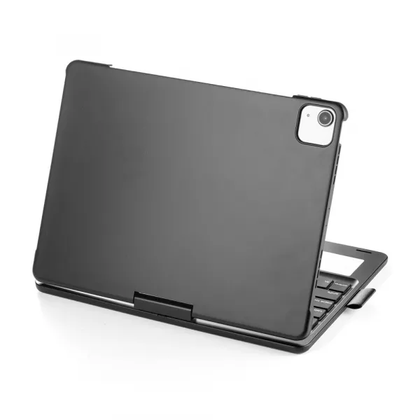 Husa Loomax tip mapa, tastatura Bluetooth, rotire 360 grade cu touchpad, neagra, 10.9/11 inch, cu 6 culori