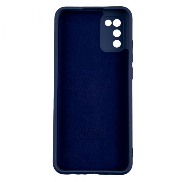 Husa de protectie Loomax, Samsung Galaxy A02S, silicon subtire, albastru