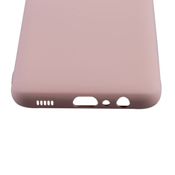 Husa de protectie Loomax, pentru Samsung Galaxy A02S, silicon subtire, bej