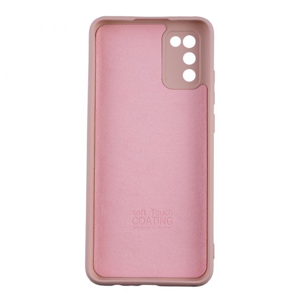 Husa de protectie Loomax, pentru Samsung Galaxy A02S, silicon subtire, bej