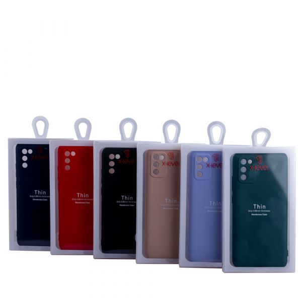 Husa de protectie Loomax, pentru Samsung Galaxy A02S, silicon subtire, bej