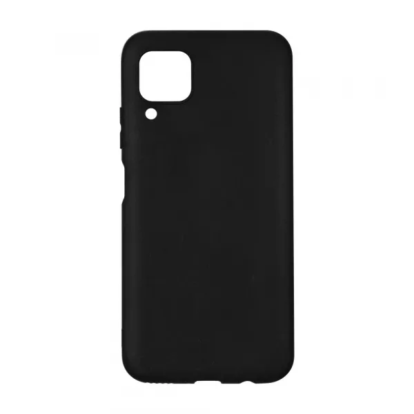 Husa de protectie Loomax, pentru Samsung Galaxy A12, silicon subtire, negru