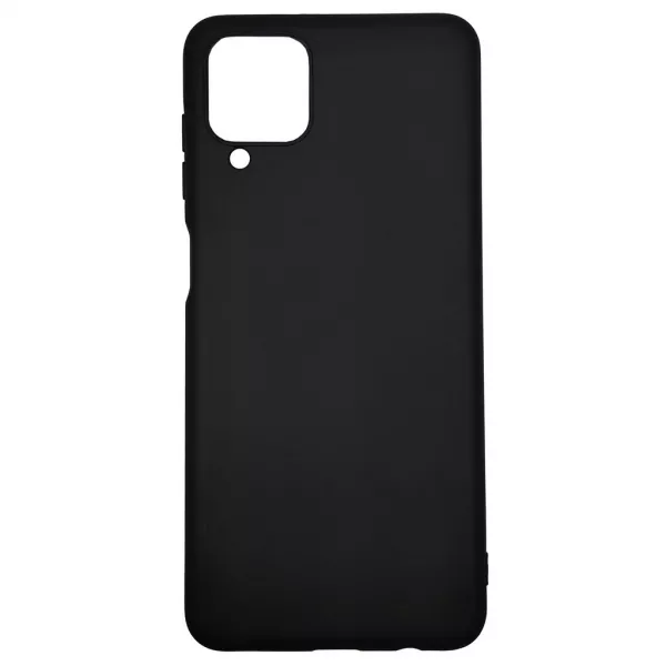 Husa de protectie Loomax, pentru Samsung Galaxy A12, silicon subtire, negru