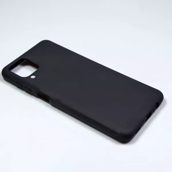 Husa de protectie Loomax, pentru Samsung Galaxy A12, silicon subtire, negru