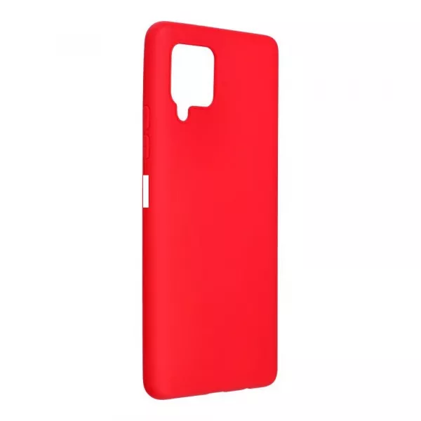 Husa de protectie Loomax, Samsung Galaxy A12, silicon subtire, rosu