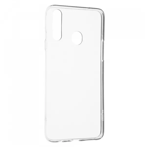 Husa Loomax de protectie pentru Samsung A20E, silicon subtire, 2 mm, transparent