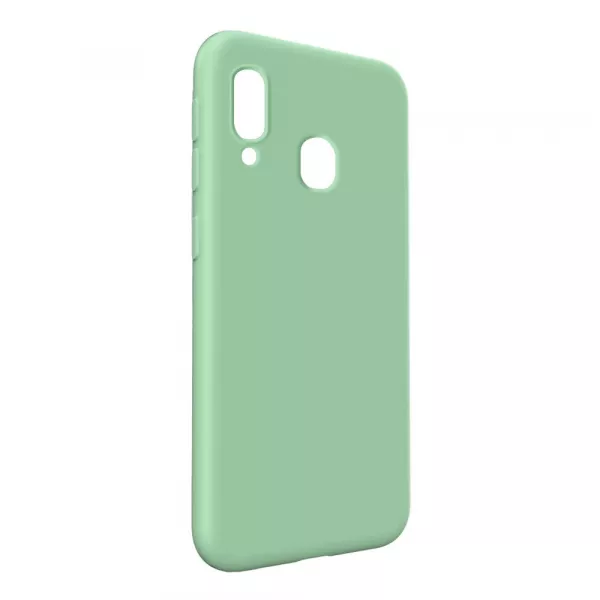 Husa de protectie Loomax, pentru Samsung Galaxy A20E, silicon subtire, verde