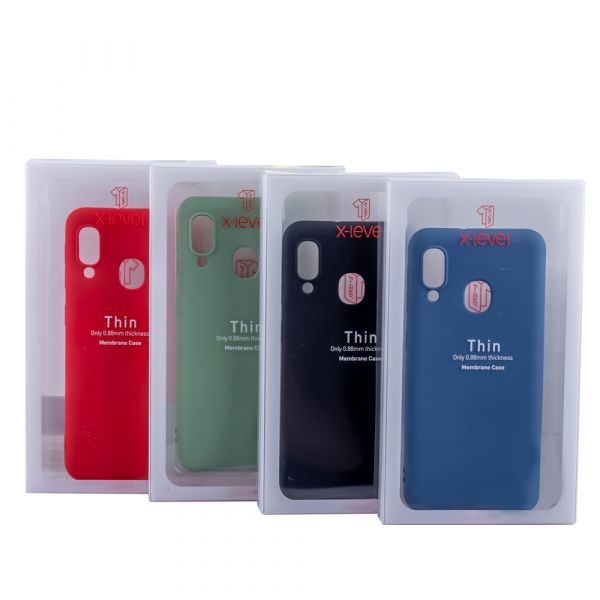 Husa de protectie Loomax, pentru Samsung Galaxy A20E, silicon subtire, verde