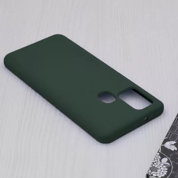 Husa de protectie Loomax pentru Samsung A21S Ultra, Silicon Subtire, Verde