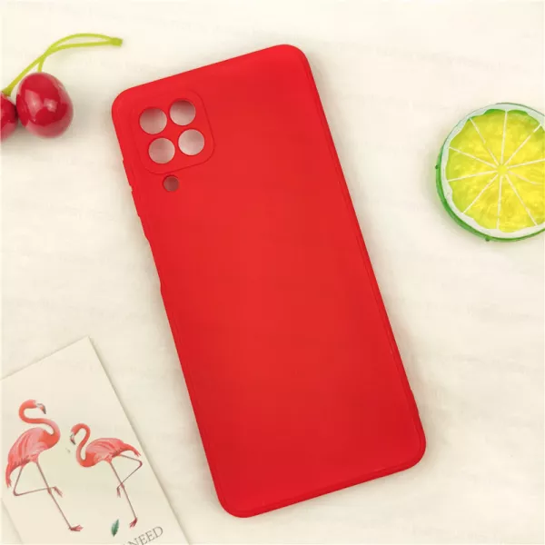 Husa de protectie Loomax, pentru Samsung Galaxy A22 4G, silicon subtire, rosu