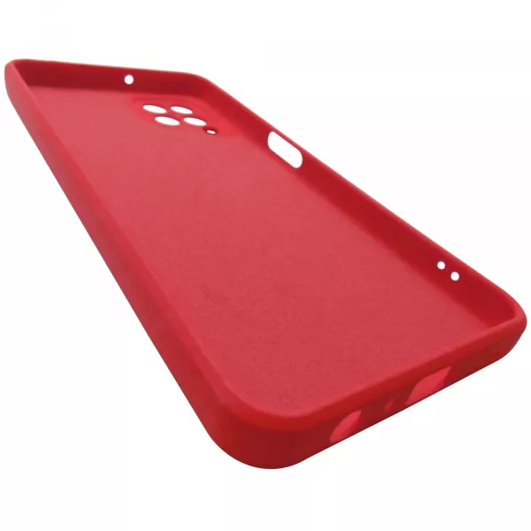 Husa de protectie Loomax, pentru Samsung Galaxy A22 4G, silicon subtire, rosu