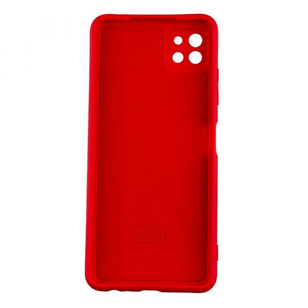 Husa de protectie Loomax, pentru Samsung Galaxy A22 5G, silicon subtire, rosu