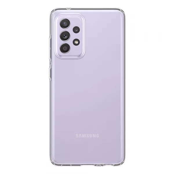 Husa Loomax de protectie pentru Samsung A72 5G, silicon subtire, 2 mm, transparent