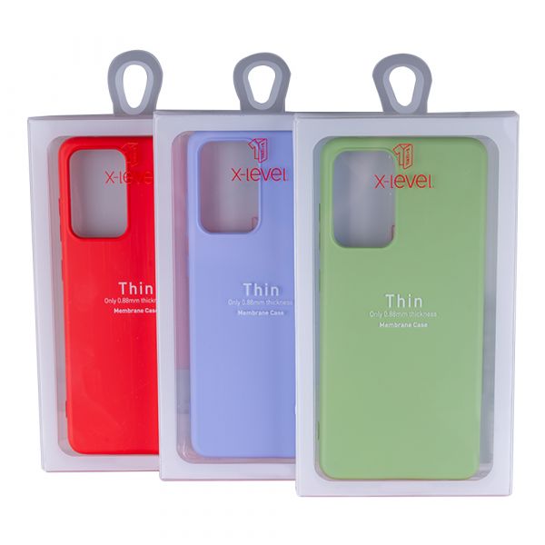 Husa de protectie Loomax pentru Samsung A72, Silicon Subtire, Rosie