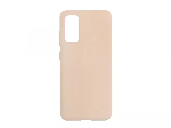Husa de protectie Loomax, pentru Samsung Galaxy S20, silicon subtire,  bej