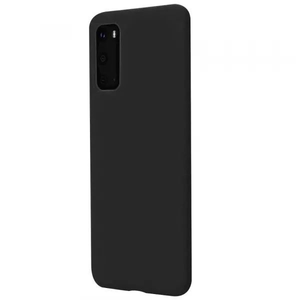 Husa de protectie Loomax, pentru Samsung Galaxy S20, silicon subtire, negru