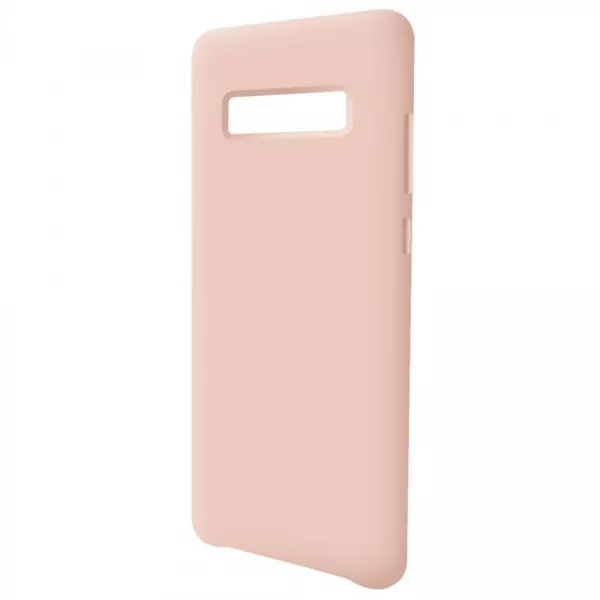 Husa de protectie Loomax pentru Samsung S10 Plus, Silicon Subtire, Bej