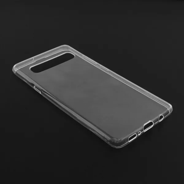 Husa Loomax de protectie pentru Samsung S10, silicon subtire, 2 mm, transparent