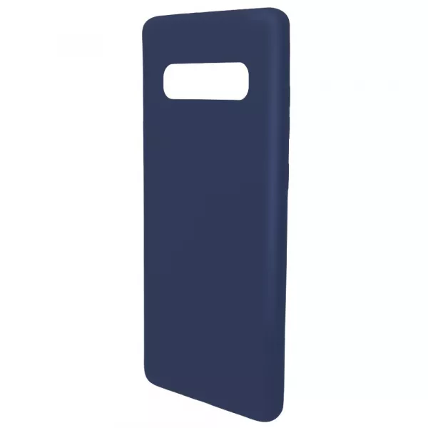 Husa de protectie Loomax pentru Samsung S10, Silicon Subtire, Albastra