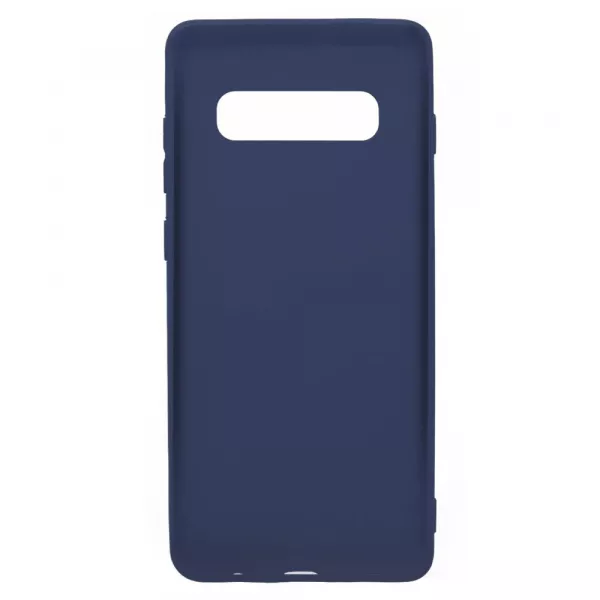 Husa de protectie Loomax pentru Samsung S10, Silicon Subtire, Albastra