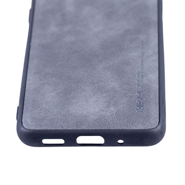 Husa Loomax de protectie pentru Samsung S20 Plus, anti-soc, din piele ecologica, subtire, gri carbune