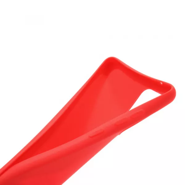 Husa de protectie Loomax pentru Samsung S20 Plus, Silicon Subtire, Rosu