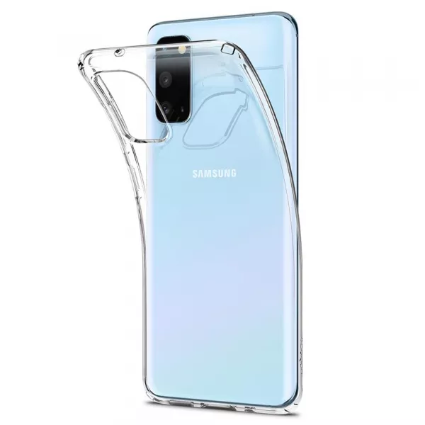Husa Loomax de protectie pentru Samsung S20, silicon subtire, 2 mm, transparent