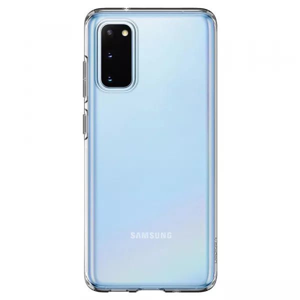 Husa Loomax de protectie pentru Samsung S20, silicon subtire, 2 mm, transparent