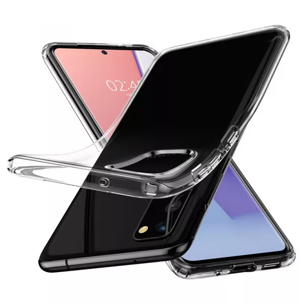 Husa Loomax de protectie pentru Samsung S20, silicon subtire, 2 mm, transparent