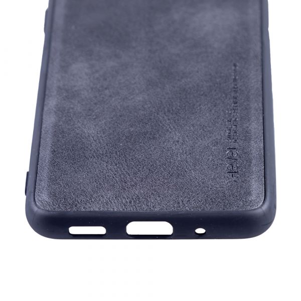 Husa Loomax de protectie pentru Samsung S20, anti-soc, din piele ecologica, subtire, negru