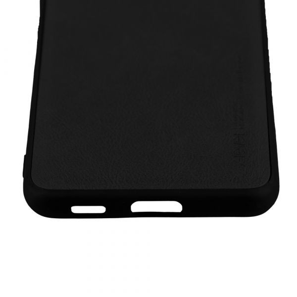 Husa Loomax de protectie Samsung S21, anti-soc, din piele ecologica, subtire, negru