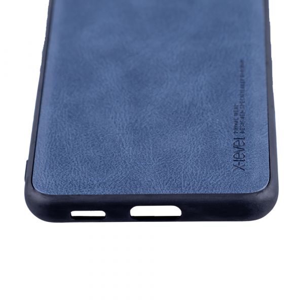 Husa de protectie Loomax, Samsung Galaxy S21 Plus, piele ecologica, albastru