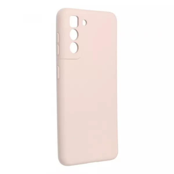 Husa de protectie Loomax pentru Samsung S21, Silicon Subtire, Bej