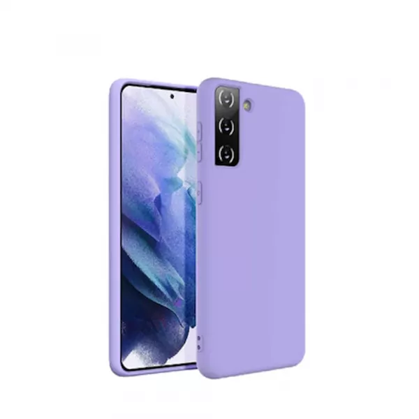 Husa de protectie Loomax pentru Samsung S21, Silicon Subtire, Lilac