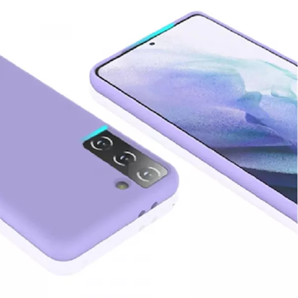 Husa de protectie Loomax pentru Samsung S21, Silicon Subtire, Lilac