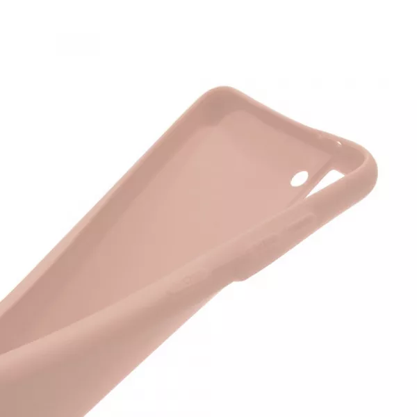 Husa de protectie Loomax, Samsung Galaxy S21 Plus, silicon subtire, bej
