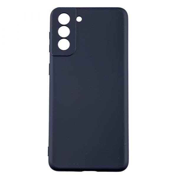 Husa de protectie Loomax, pentru Samsung Galaxy S21 Plus, silicon subtire, negru