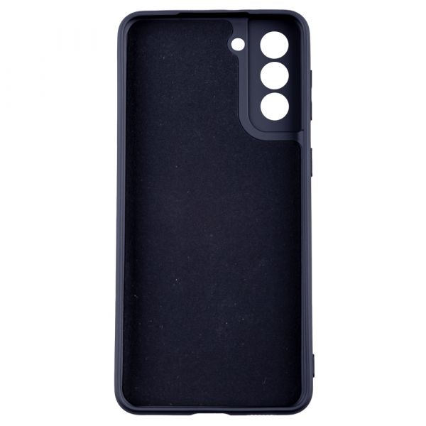 Husa de protectie Loomax, pentru Samsung Galaxy S21 Plus, silicon subtire, negru
