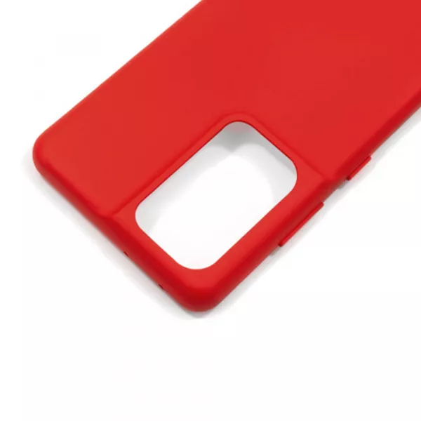 Husa de protectie Loomax pentru Samsung S21 Ultra, Silicon Subtire, Rosie