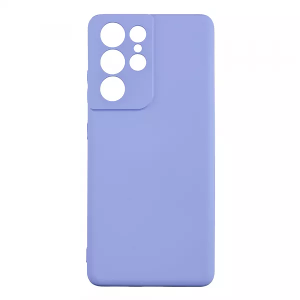 Husa de protectie Loomax pentru Samsung S21 Ultra, Silicon Subtire, Lilac