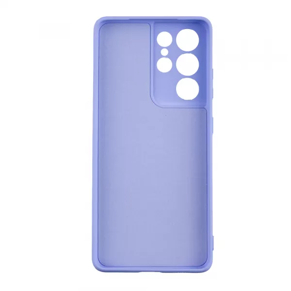 Husa de protectie Loomax pentru Samsung S21 Ultra, Silicon Subtire, Lilac