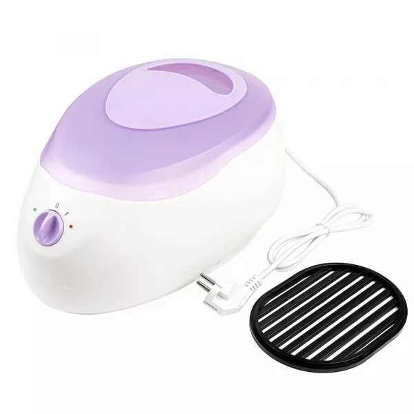 Incalzitor pentru parafina, Lila Rossa, cu gratar, 3 l, alb mov