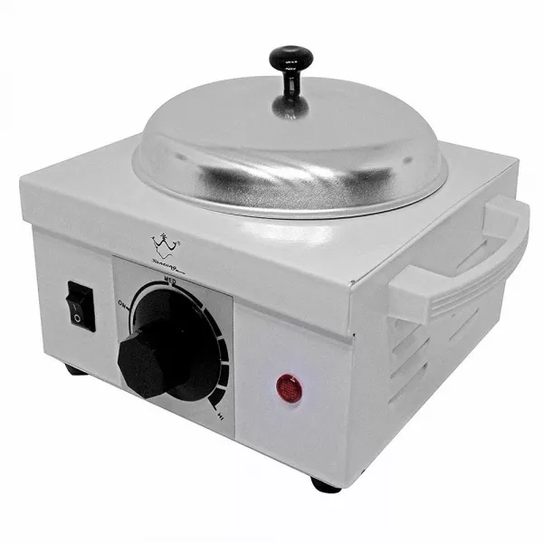 Incalzitor profesional pentru ceara si parafina, cu termostat, Lila Rossa, 500 ml, alb gri
