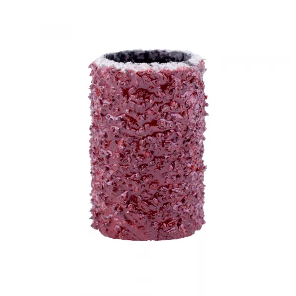 Set cilindri abrazivi Lila Rossa, inele smirghel cu granulatie 80, 100 buc